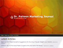 Tablet Screenshot of drpaitoon.com